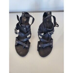7 For All Mankind Maddie Strappy Sandals Size 9M